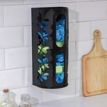 Корзина для пакетов Fly, 16,813,337,5 см, чёрный