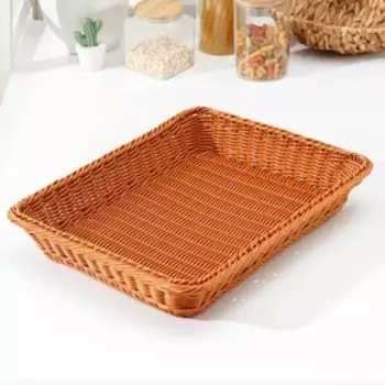 Корзина для продуктов Доляна, 44.5358 см, коричевая