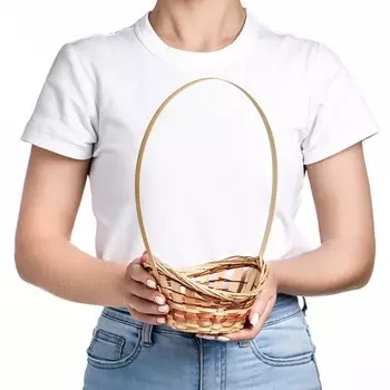 Корзина плетёная «Ладья», 15138 см, бамбук