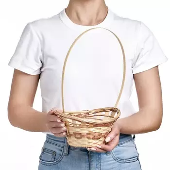 Корзина плетёная «Ладья», 20178 см, бамбук