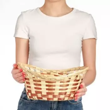 Корзина плетёная «Ладья», 322310 см, бамбук