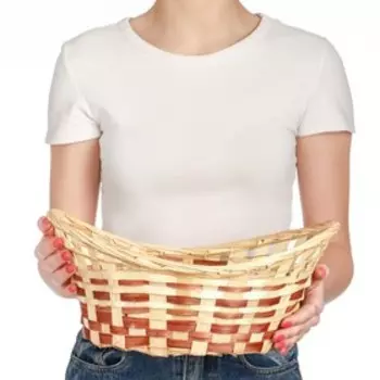 Корзина плетёная «Ладья», 362713 см, бамбук