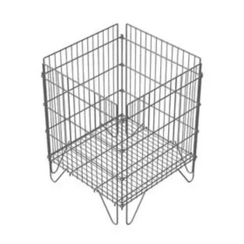Корзина-накопитель, разборная, 626280 см, цвет хром