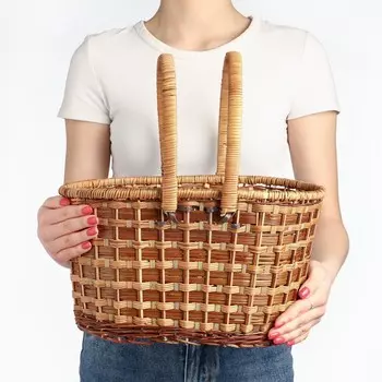 Корзина плетёная «Пикник», 263537, ротанг