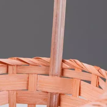 Корзина плетёная 139.5/28 см, персиковый, бамбук