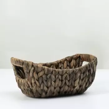 Корзина плетеная, 27х17х9/12, камыш