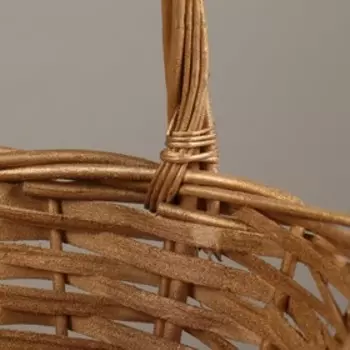 Корзина плетеная, 33х26х13/40 см, лоза