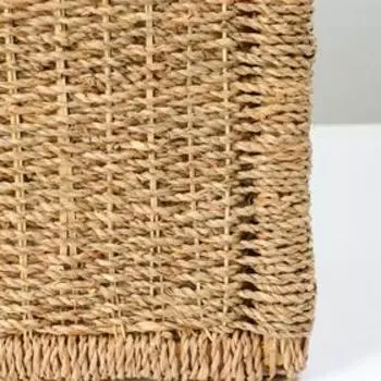 Корзина плетеная, 36х26х27, морские водоросли