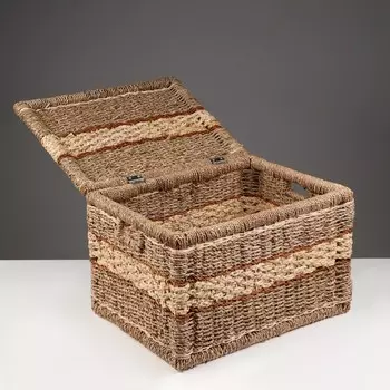 Корзина плетеная 44х34х29 см