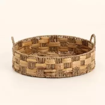 Корзина плетеная, 45х11/16 см, камыш