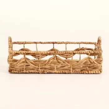 Корзина плетеная, 48х30х11/16 см, камыш