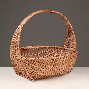 Корзина плетеная "Ивушка", 38х32х36 см