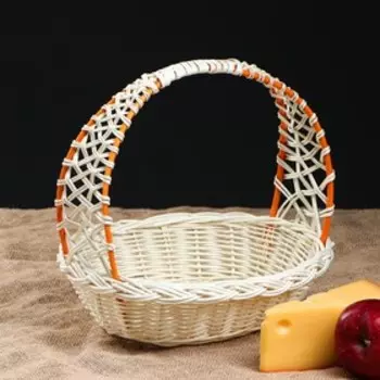 Корзина плетеная "Прага", 27 х 21 х 27 см