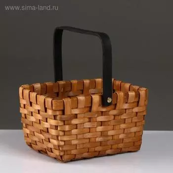 Корзина плетёная, секвойя, 2215xH12.5/26 см, коричневый