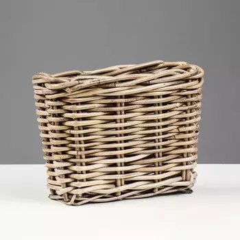 Корзина плетёная, 23х8х18 см, ротанг