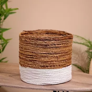 Корзина плетёная 35х35х30 см