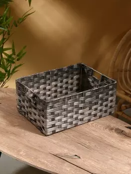 Корзина плетёная, 402917 см, пластик