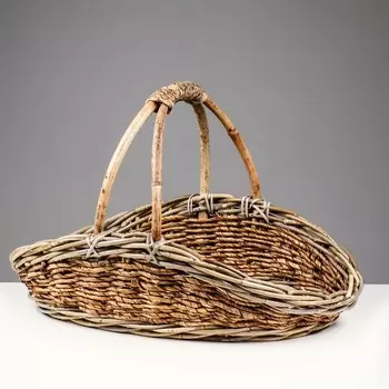 Корзина плетёная "Элитная", 62х47х18/39 см, ротанг