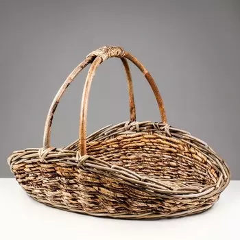 Корзина плетеная "Элитная", 70х52х21/48 см, ротанг