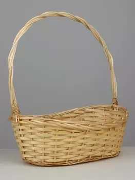 Корзина плетёная Elkhart, ива, натуральный