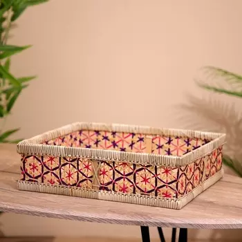 Корзина плетёная, 373010 см, бамбук