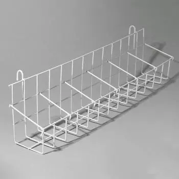 Корзина под семена на сетку, 641116 см, белая