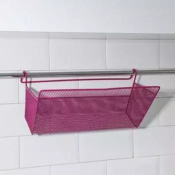 Корзина подвесная Доляна, 38,5×17×18 см, цвет МИКС