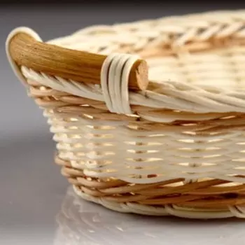 Корзина с ручками, 19307 см, ротанг