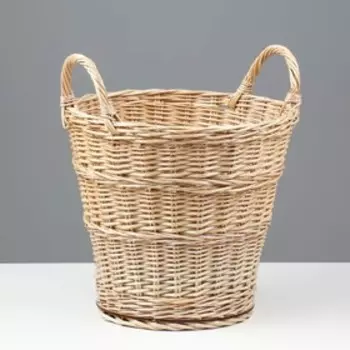 Корзина плетёная «Садовод», ручное плетение, ива