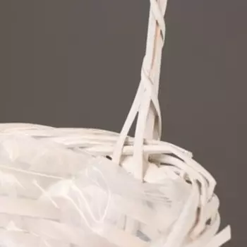 Корзина "Снежинка", 27х20х15/40 см