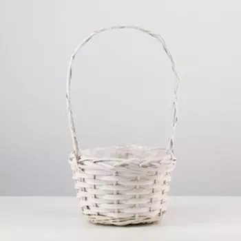 Корзина "Снежок", 20х12х12/35 см