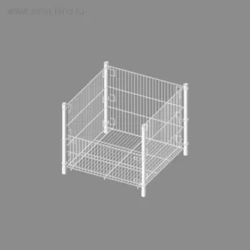 Корзина средняя с низкой стенкой, глубина 510 (695х695х586 мм)