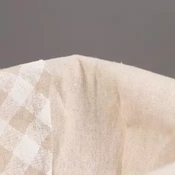 Корзина стеллажная "Пуговка", 24х17х11 см , молочный