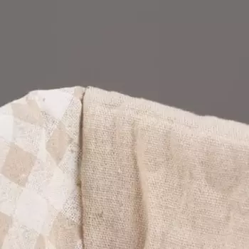 Корзина стеллажная "Пуговка", 29х22х13 см , молочный