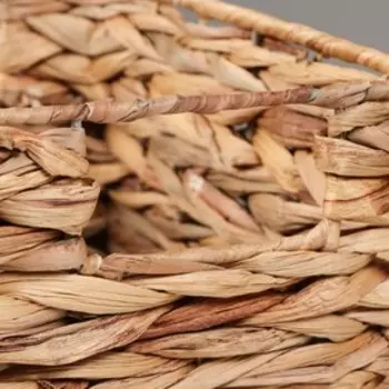 Плетёная корзина стеллажная «Золотистый колос», 251917 см, песочный