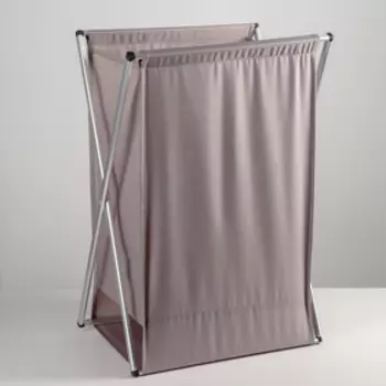 Корзина универсальная Доляна Laundry, 43×29×64 см, цвет МИКС