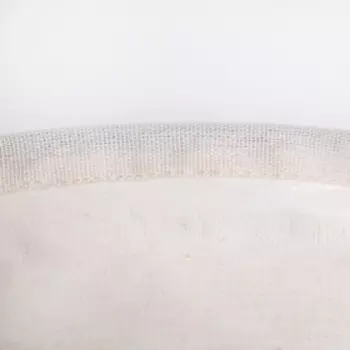 Корзина бельевая текстильная Доляна «Панда», 303030 см, цвет белый