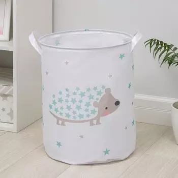 Корзина бельевая текстильная «Ёжик», 3545 см