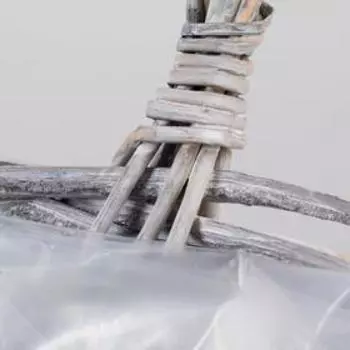 Корзина плетеная "Вальс", 22х16х13/34 см