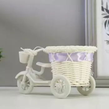 Корзинка декоративная "Мотороллер" 9х15х9 см МИКС