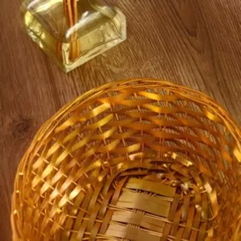 Корзинка для фруктов "Мона" алюминий, 22х19х6 см