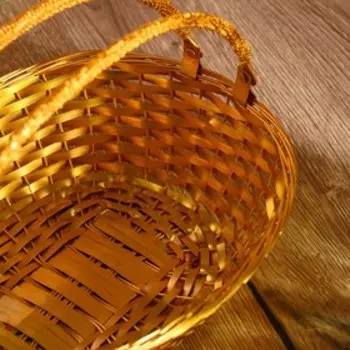 Корзинка для фруктов "Салья" алюминий, 25х21х8 см