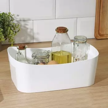 Корзинка для хранения без крышки, 4,5 л, 291910,5 см, цвет белый