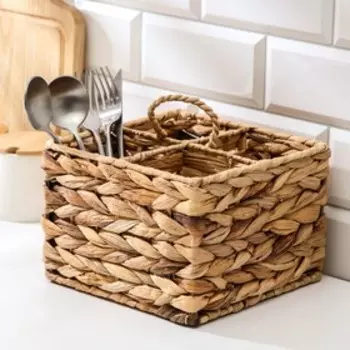 Корзинка для подачи Доляна «Камыш», 202014 см, из соломы