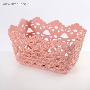 Корзина для хранения «Меланж», пластик, 15108,5 см, цвет МИКС