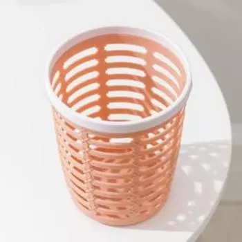 Корзинка пластиковая для хранения «Ориджин», 10×10×12 см, цвет МИКС