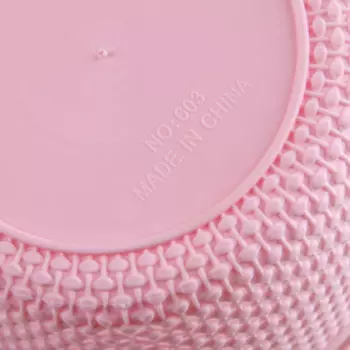 Корзинка пластиковая для хранения с ручками «Лукошко», 17×16,5×14 см, цвет МИКС