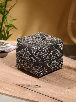 Корзинка плетёная «Бонтанг», 191914 см, бамбук, тёмная