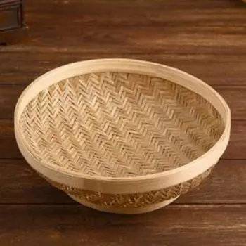 Корзинка плетёная, бамбук "Сативан" 30x30х11см