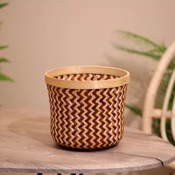 Корзинка плетёная, 202017 см, бамбук